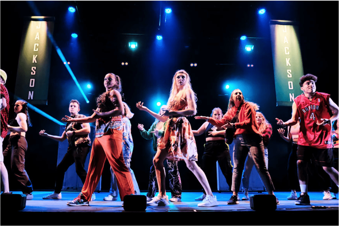 Bring It On dancers on stage