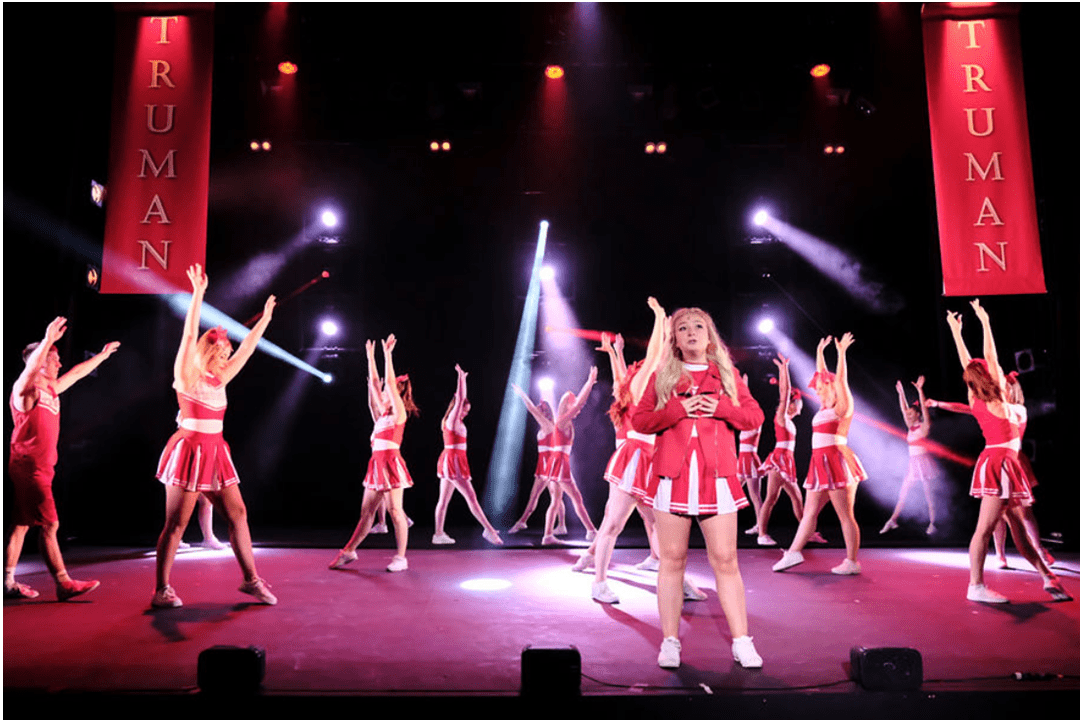 Bring It On dancers on stage